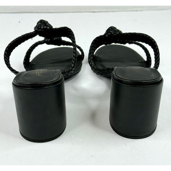 Arezzo Women's Remy Mid-Block Sandals Size 8.5B Black NWT - Picture 7 of 9